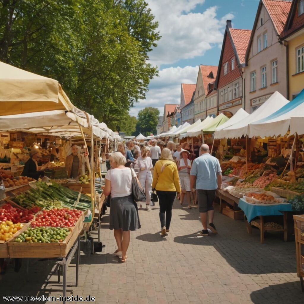 Die beliebtesten Wochenmärkte auf Usedom