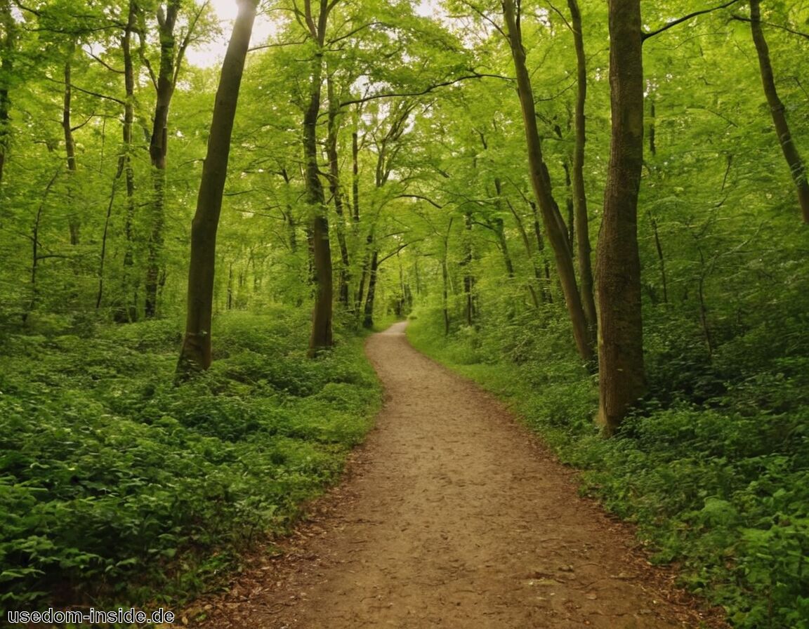 Historische Stätten in die Wanderung integrieren   - Wandern Usedom » Naturerlebnisse zu Fuß genießen  