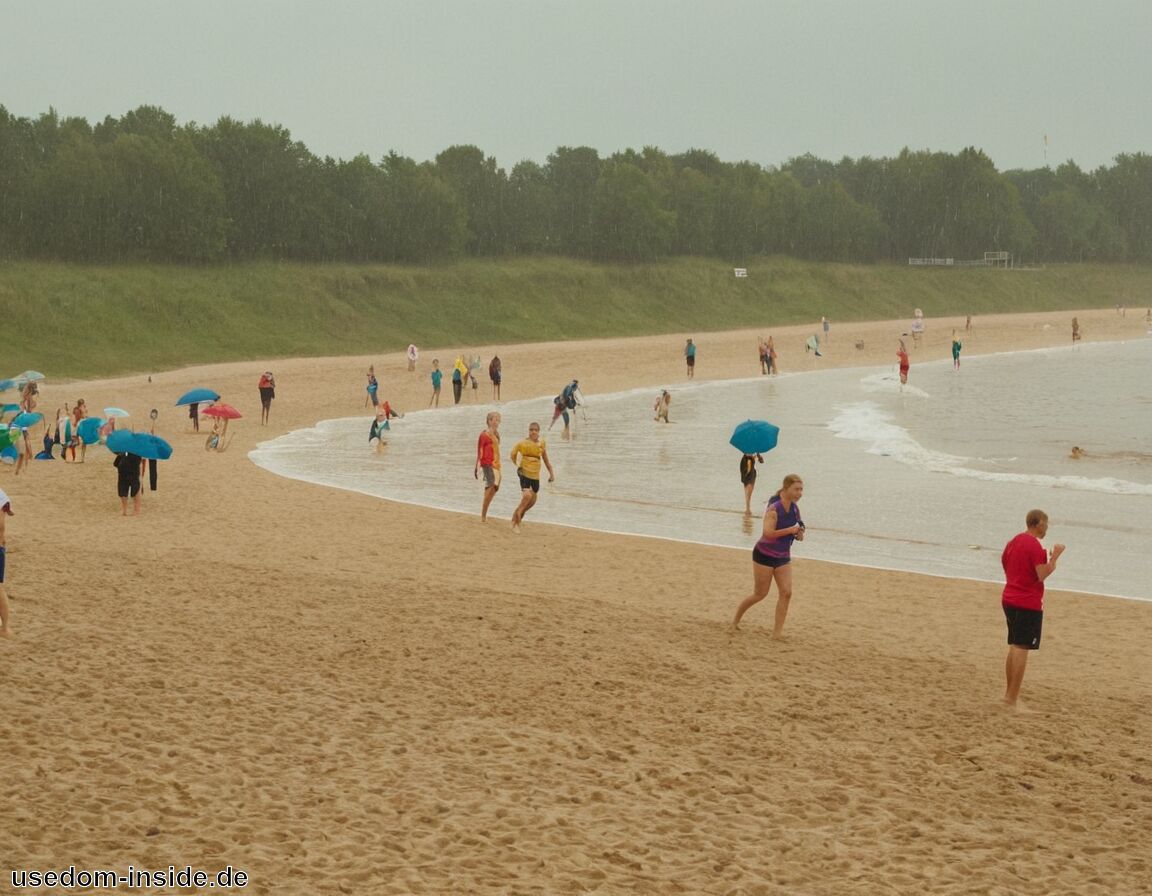 Indoor-Sportmöglichkeiten ausprobieren - Usedom bei Regen » Spaß trotz grauem Himmel