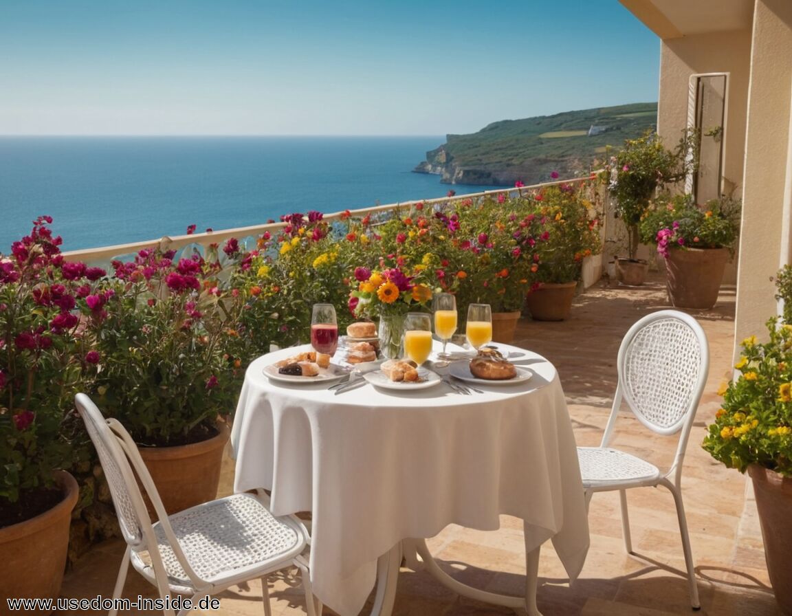 Terrassencafe Lau - Die besten Orte zum Frühstücken auf Usedom