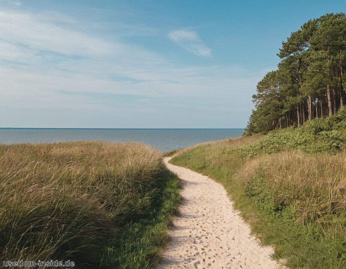Küstenwege mit Meerblick genießen   - Wandern Usedom » Naturerlebnisse zu Fuß genießen  