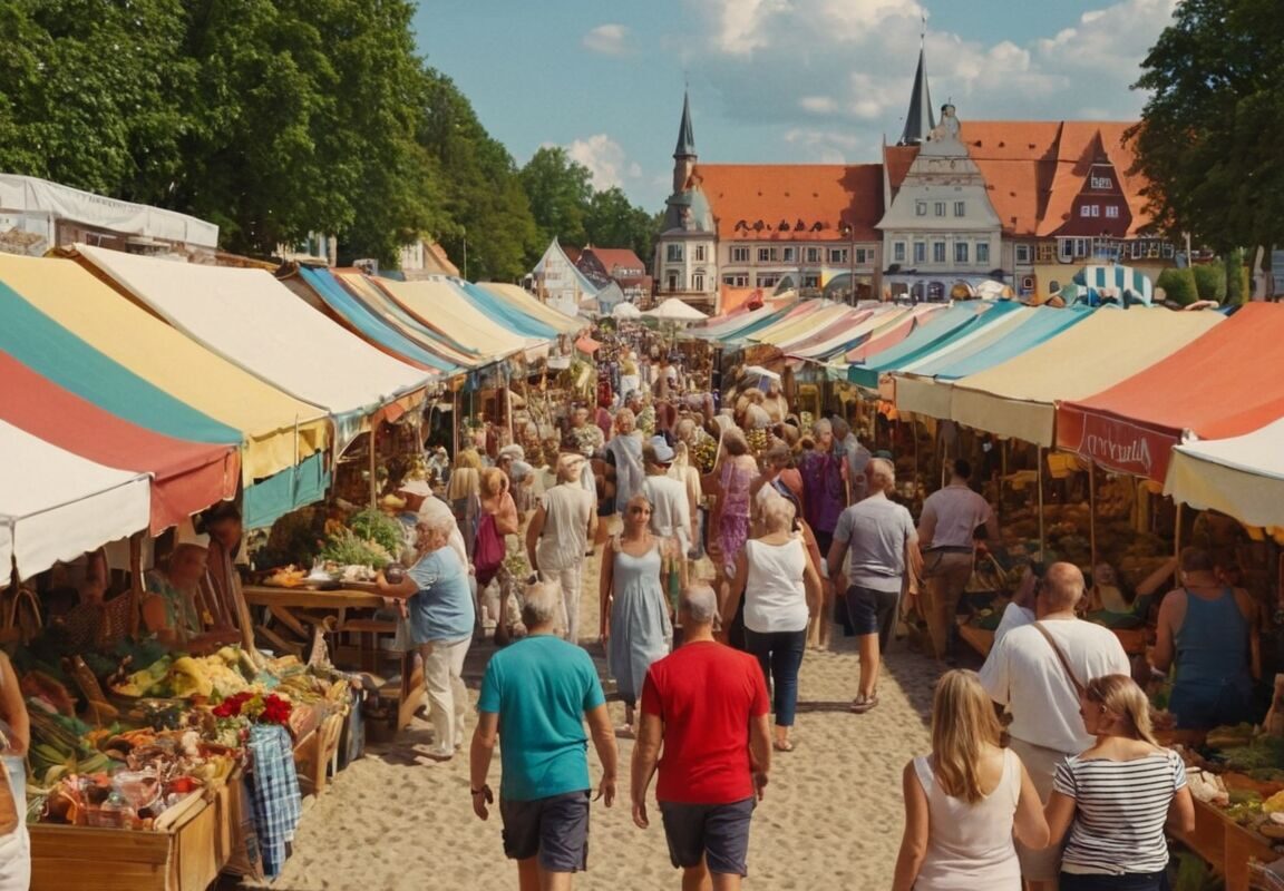 Die beliebtesten Wochenmärkte auf Usedom