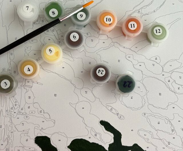 Malen nach Zahlen verbessern: Tipps für saubere Linien und perfekte Farben