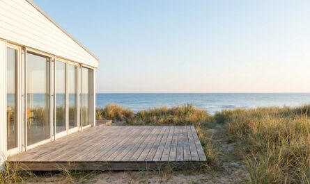 Ferienhaus mit Terrasse in Strandnähe auf Usedom